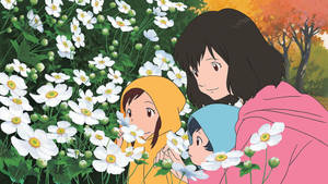 ウルフ・チルドレンのアニメの子供たちの壁紙 — অ্যানিমে শিশু ওয়ালপেপার