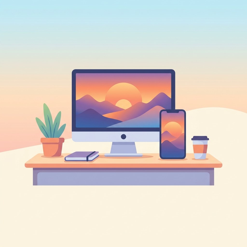 ওয়ালপেপার টুল illustration